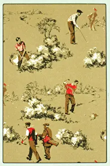 Golfing: Golfing scene design