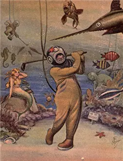 Similarly: Golfing in the Sea