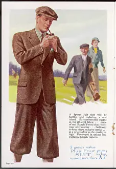 Fours: GOLFING SUIT/BURTON 1938