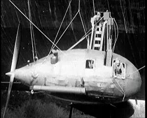Grounded: The Gondola of a Grounded Zeppelin Airship