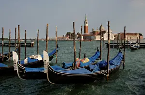 Touristical: Gondolas. Venice. Italy