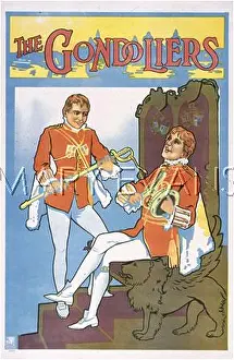 Gondoliers: The Gondoliers theatre poster