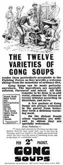 Instant: Gong Soups advertisement, WW1