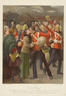 Boer: Good bye! The 3rd Battalion Grenadier Guards Leaving Waterlo