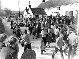 Skip: Good Friday skipping contest, Alciston, East Sussex