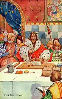 Charles Folkard Collection (peter Cope): When Good King Arthur Ruled This Land