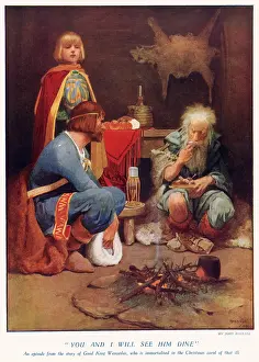 Dine: Good King Wenceslas by John Hassall