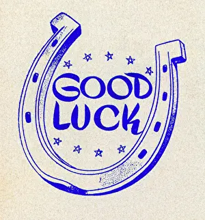 Horseshoe: Good Luck Horseshoe illustration