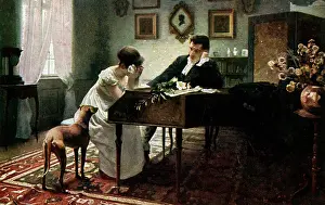 Harpsichord: Goodbye - A dapper gent breaks the bad news to his partner