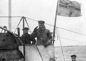 Raises: Goodbye of a German commander, 1916