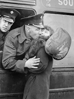 Brookwood: Goodbye kiss of an Irish soldier