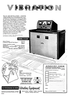 Goodmans: Goodmans Vibration Equipment