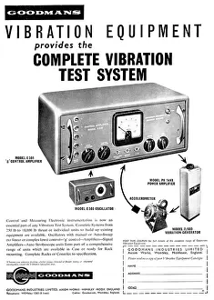 Vibration: Goodman's Vibration Equipment