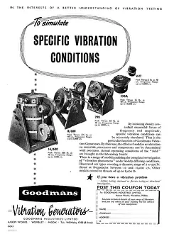 Goodmans: Goodmans Vibration Generators For Aircraft Vibration Testing