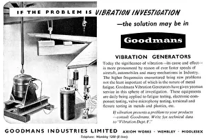 Goodmans: Goodmans Vibration Generators & Test Equipment