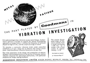 Goodmans: Goodmans Vibration Generators & Test Equipment