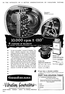 Goodmans: Goodmans Vibration Generators & Test Equipment