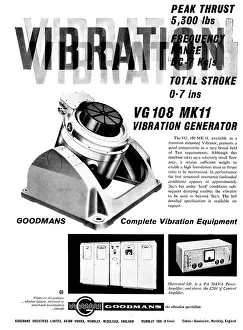 Vibration: Goodmans Vibration Generators & Test Equipment