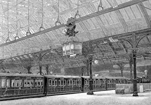 Transporter: Goods transporter at Manchester Station