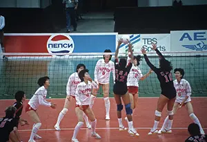 Volleyball: Goodwill Games in Moscow, 1986