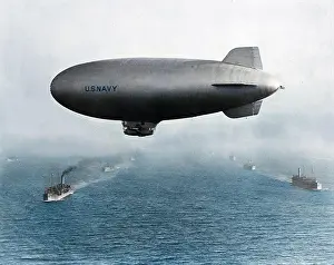 Blimps: Goodyear K-Type -these so called blimps though slow wer?