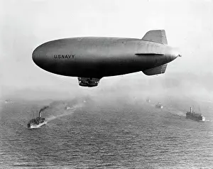 Blimps: Goodyear K-Type -these so called blimps though slow wer