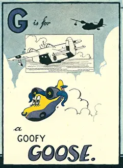 Humorously: A Goofy Goose