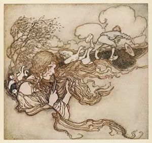 Blows: Goose Girl (Rackham)