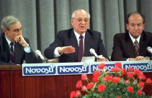 Truth: Gorbachev presents his book The August Coup:
