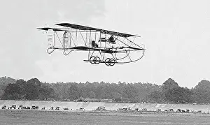 Aicraft: Gordon England in a Bristol Aeroplane at Brooklands