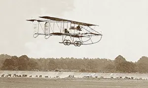 Aicraft: Gordon England in a Bristol Aeroplane at Brooklands