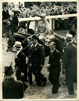 Sassoon: Gordon Richards on Pinza, winner at Epsom Derby