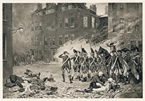 Rabble: Gordon Rioters in Street