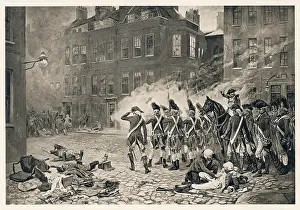 Rabble: Gordon Rioters in Street