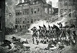 1780: The Gordon Riots, street scene