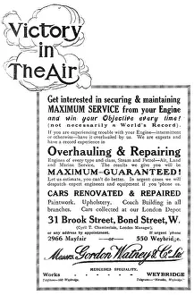 Watney: Gordon Watney, Weybridge. Aeronautical Engineers