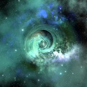 Twisted: A gorgeous nebula in outer space