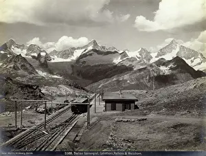 Gornergrat: Gornergrat Station - Views of Gabelhorn, Rothorn & Weisshorn