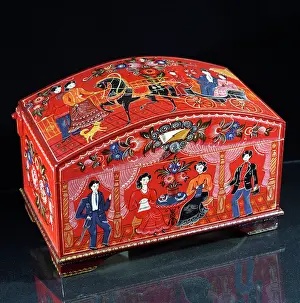 Lacquer: Gorodets folk art, 1991