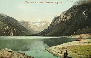 Dachstein: Gosau. Gosausee with the Dachstein (2996 m)