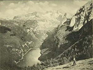 Dachstein: Gosau. Gosausee with Dachstein (2996 m) from