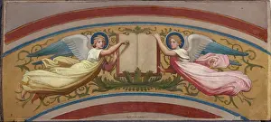 Watercolor: The Gospel and angels