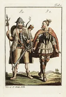 Goth: Goth and Suebi warriors