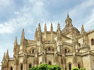 Pinnacle: Gothic Art. Spain. Segovia. Cathedral. 16th century. Exterio