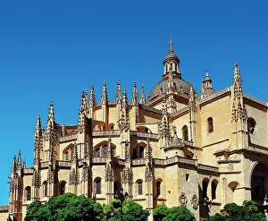 Pinnacle: Gothic Art. Spain. Segovia. Cathedral. 16th century. Exterio