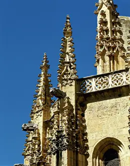Pinnacle: Gothic Art. Spain. Segovia. Cathedral. 16th century. Exterio