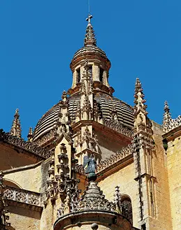 Pinnacle: Gothic Art. Spain. Segovia. Cathedral. 16th century. Exterio
