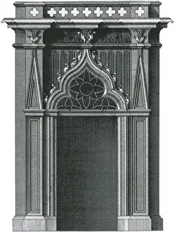 Langley: Gothic Doorcase
