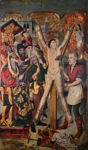 Rack: Gothic. Jaume Huget (1412-1492). Saint Vincent on the Rack