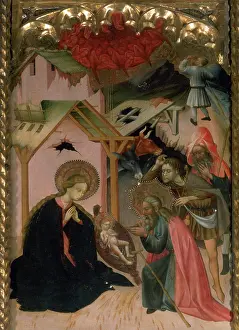 Shepherds: Gothic. Spain. Altarpiece of the Virgin of Escala by Joan An